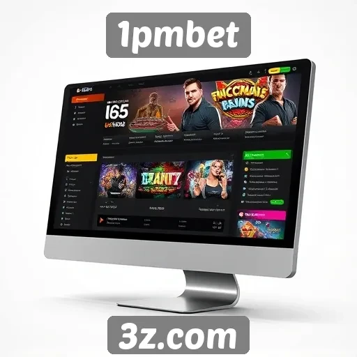 Avaliação da interface do usuário do site 1pmbet