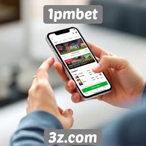 Experiência do usuário no 1pmbet em dispositivos móveis